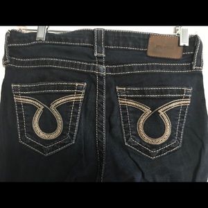 Big star dark skinny jeans